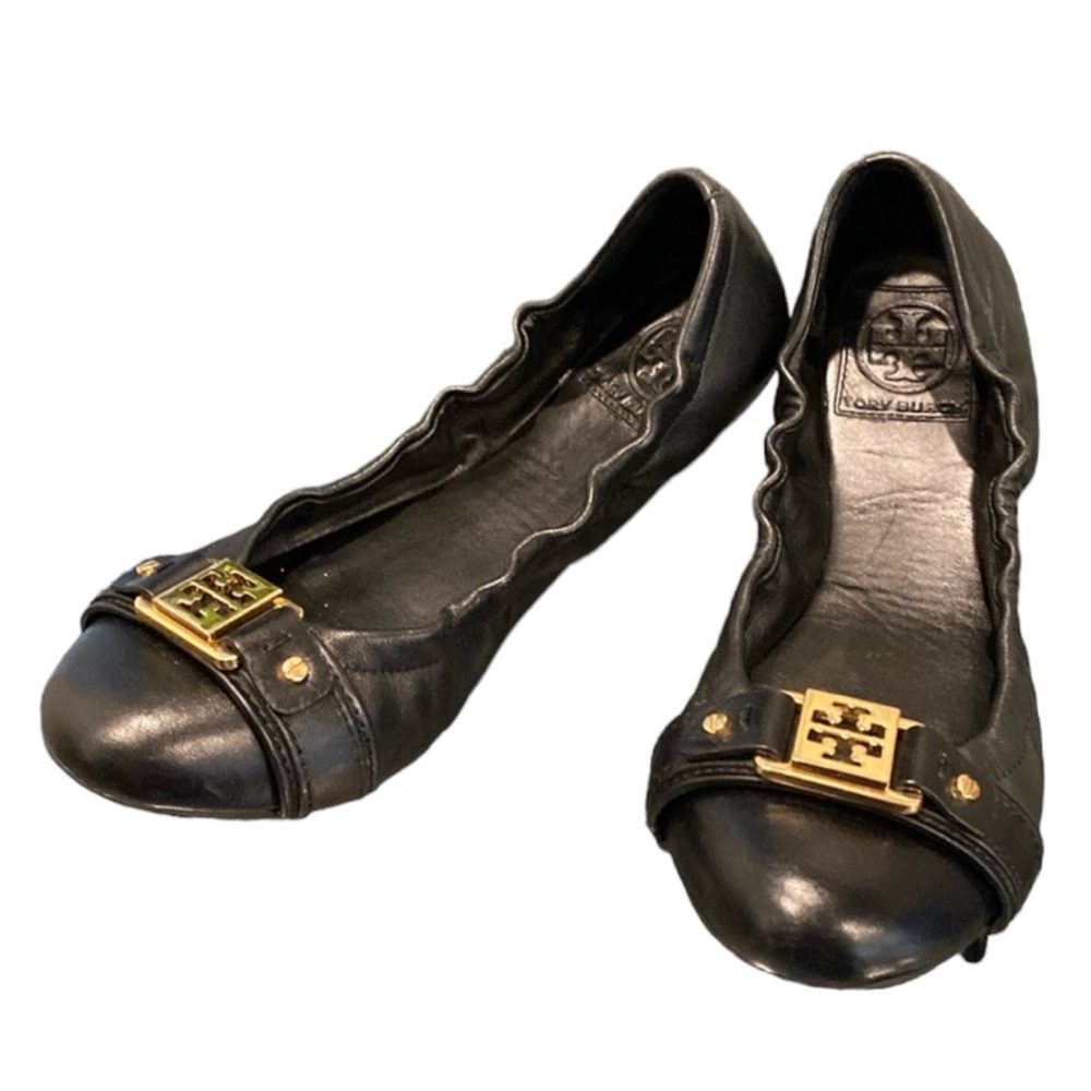 Tory Burch Black Ballet Flats 7.5M